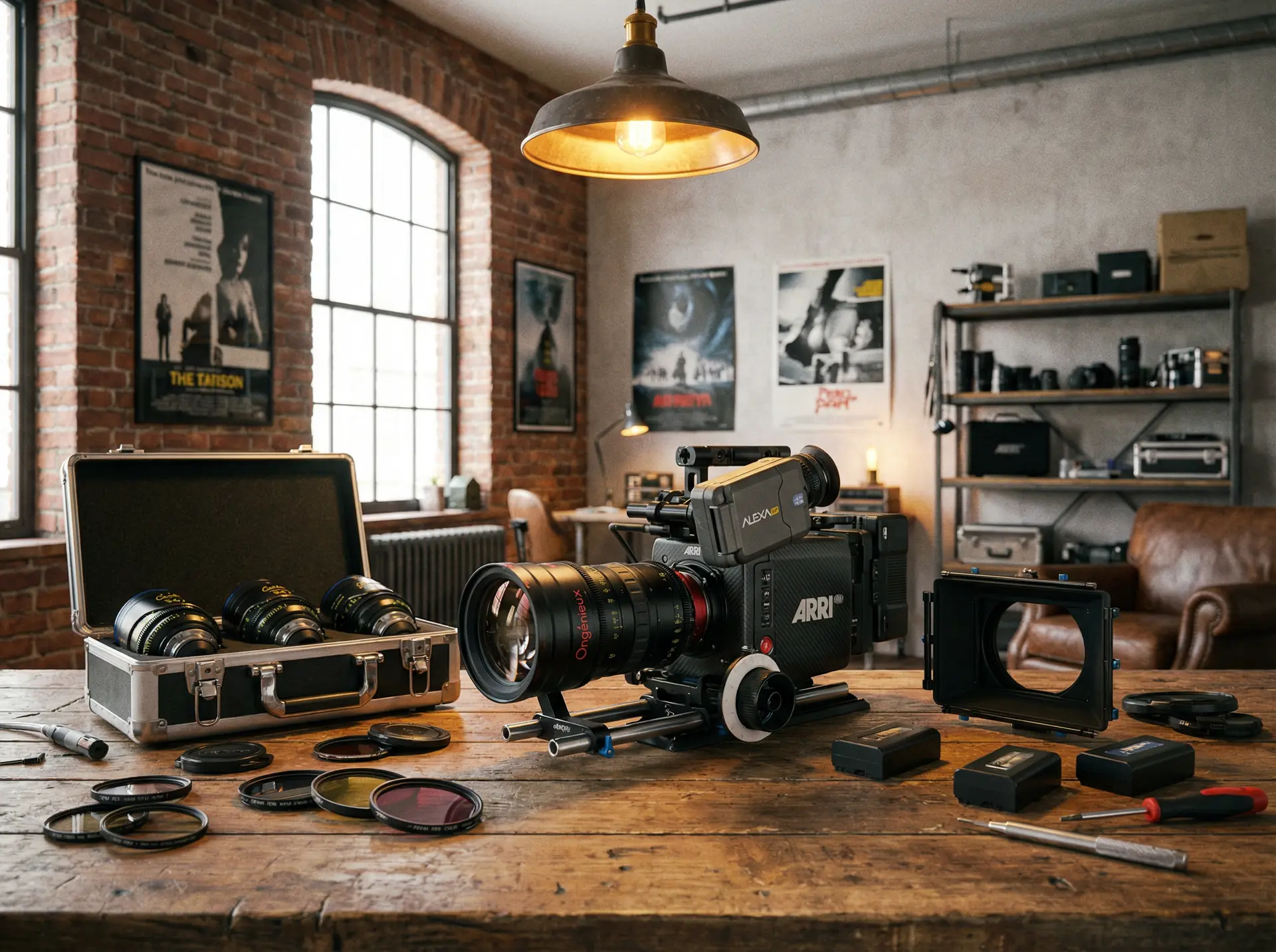 精品大师 专业摄影机与镜头组